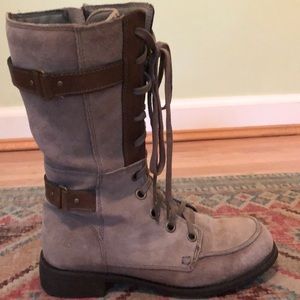 The North Face Lace & Zipper Boots